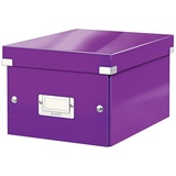 Aufbewahrungsbox 7,4 l violett 21,6 x 28,2 x 16,0 cm