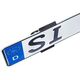Simple-Fix SIMPLE FIX Kennzeichenhalter Rahmenlos für Zwei DE Auto Nummernschilder STVZO