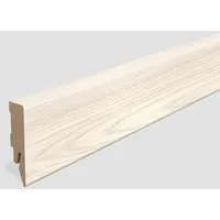 EGGER Sockelleiste Akazie weiss L610 | neues kubisches Profil