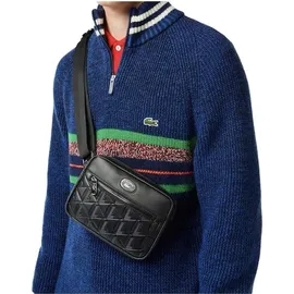 Lacoste Nomogramme Umhängetasche Kunstleder Black