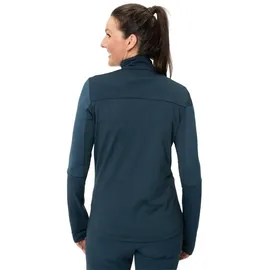 Vaude Livigno II Halbreißverschluss-langarm-t-shirt Dark Sea Uni 40