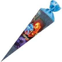 NESTLER Schultüte schleich Eldrador Creatures 2 rund mit Tüllverschluss 70cm