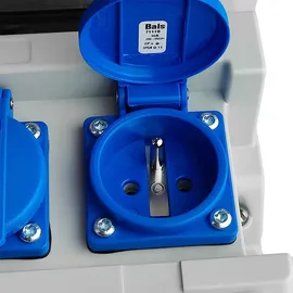 Doktorvolt 12-Modul-Elektroverteiler mit Griff IP44 4x230V 2x16A 32A Doktorvolt ohne Schutz
