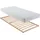 Westfalia Schlafkomfort Elba 100 x 200 cm Bonnell-Federkernmatratze | H3 | mit LED-Beleuchtung Strukturstoff dunkelbeige