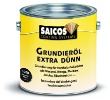 SAICOS Grundieröl Extra Dünn, schwarz 3008500 , 2,5 Liter - Dose