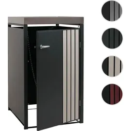 MCW Mülltonnenverkleidung O67 125 x 84 cm anthrazit
