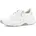 Damen Low-Top Sneaker Frauen Halbschuhe Ugly Sneaker Chunky Sneaker dad Shoes straßenschuhe Strassenschuhe Weiss 40 5 7 UK 40 5