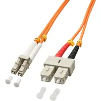 LINDY LWL Duplex Cable SC/SC, 5m Glasfaserkabel 5 m