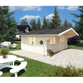 Palmako Gartenhaus Sally 5,77 x 5,60 m Beige