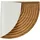 Astra Coco Shape 007 45 x 75 cm Braun