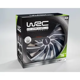 WRC Turbo Bicolor 16 Zoll 4 Stück Grau/Schwarz
