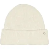 S.Oliver - Beanie mit Umschlag und Logo-Detail, Damen, Beige, 1
