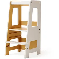 Kid’s Concept Lernturm 42 x 45 x 90 cm Holz grau/weiß