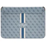 GUESS GUCS14P4RPSB 14" niebieski/ blue 4G Printed Stripes (14"), Notebooktasche, Blau