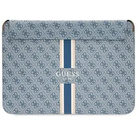 GUESS GUCS14P4RPSB 14" niebieski/ blue 4G Printed Stripes (14"), Notebooktasche, Blau