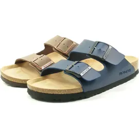 ROHDE Alba für Damen Frauen Sandale Pantolette Zweiriemer Hausschuhe 5631 braun, Schuhgröße:43 EU