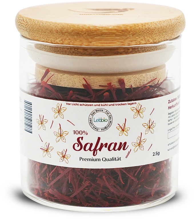 Lebbio - Safran - Premium Qualität - 2,5 g