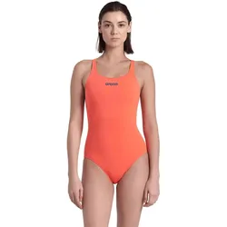 Arena Damen Badeanzug Team Swim Pro Solid Bright Coral 36