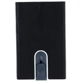 Piquadro Black Square Kartenetui RFID schwarz