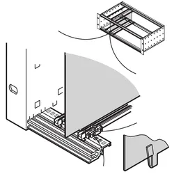 SCHROFF ZWISCHENWAND 220T - Rack-Zubehör - Rack-Zubehör