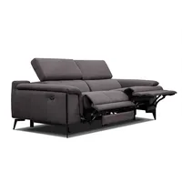 RELAXSOFA MATERA 3-Sitzer mit 2 Relaxfunktionen, graphitfarben