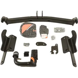 TowCar Anhängerkupplung abnehmbar inkl. ECS E-Satz 13polig & Montage - TOYOTA HIGHLANDER