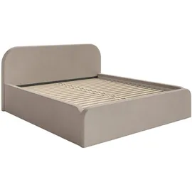 Selsey Polsterbett, Beige, Textil, 2-Sitzer, 140x200 cm, Schlafzimmer, Betten, Polsterbetten