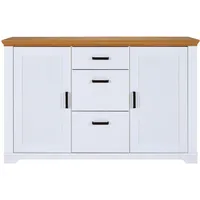 Interlink Inter Link Sideboard Maluno Holz Weiß
