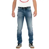 Riding Culture Tapered Slim Light Blue Jeans, blau,
