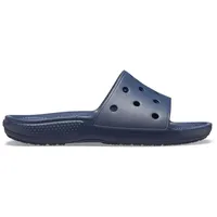 Crocs Classic Crocs Slide Badeschlappen, Navy, 38/39 EU