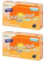 VITASCORBOL - Complément alimentaire à base de Vitamine C, D et Zinc Capsules Softgel Fatigue1 Système Immunitaire2 30 capsules Capsule(S) 2x30 pc(s)