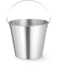 HENDI Putzeimer 12L Edelstahl