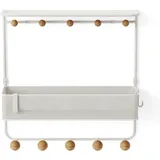 Umbra Wandgarderobe Estique 32 x 31 cm Weiß