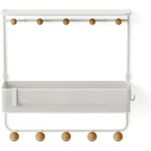 Umbra Wandgarderobe Estique 32 x 31 cm Weiß