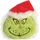 Aurora World GmbH Spudsters Santa Grinch Plüschtier 25 cm Rot/Grün