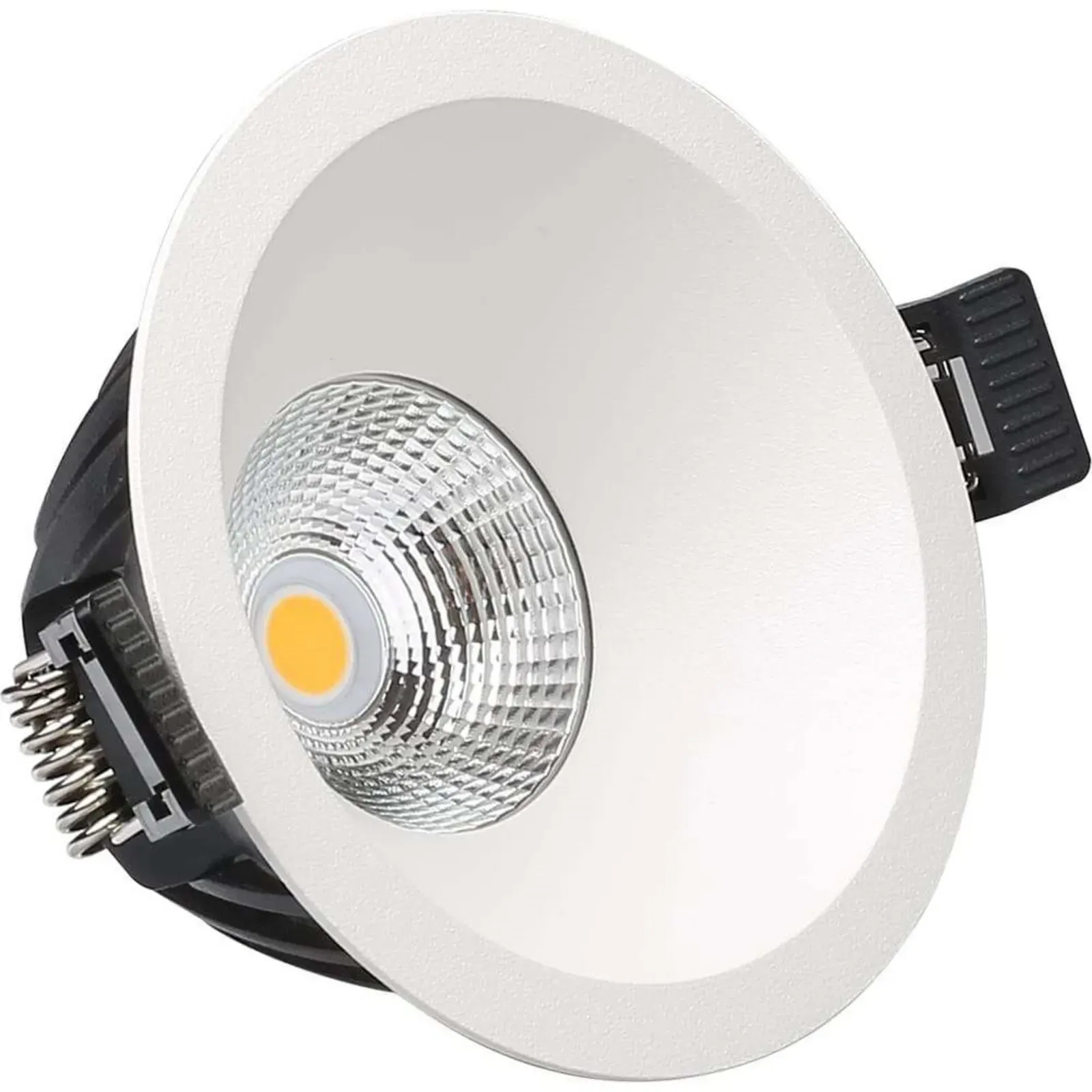 Spotlight ANTIDARK, dimmbar, Weiß, für Wohnzimmer, Metall