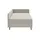 Möbel Kraft Polsterliege mit Bettkasten 150 x 84 cm Beige