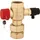 CALEFFI Kappenventil 3 bar 3/4" x 1" Weiß