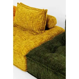 Kare DESIGN Sofa 1-Sitzer Portofino 70516 Stoff Orange
