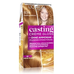 L'Oréal Paris Casting Crème Gloss Nr. 834 - Kupfgoldblond farba półtrwała do włosów 1 Stk