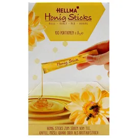 Hellma Honigsticks, 100 x 8,0 g