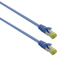 Helos ultra flex Patchkabel S/FTP Cat 6a TPE blau