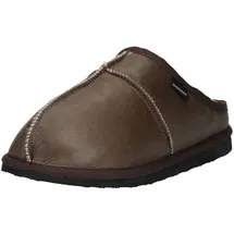 SHEPHERD Hausschuh Braun 43