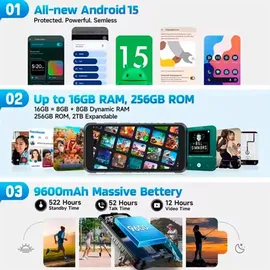 Ulefone RugKing 16 GB RAM 256 GB