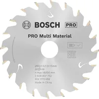 Bosch Professional Standard Multi Material 85 x 1,5 x 15 mm 2608837752