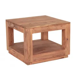 Couchtisch Tara 60x45x60 aus indischem Sheesham-Massivholz