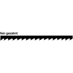 Josef Haunstetter Laubsägeblatt Gnom Größe 5 mittelgezahnt 130mm