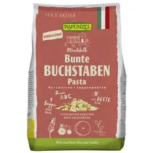 RAPUNZEL Buchstaben Suppennudeln Semola bunt bio