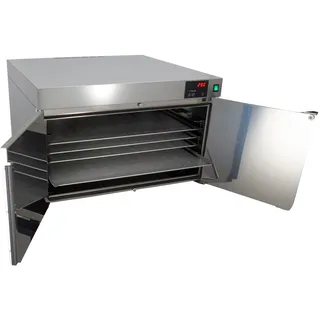 Warmhalteschrank HWS 6-7050 S für Spitzner Therm inkl. 4 Alu-Lochbleche, Schwarz