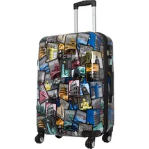 Bowatex Mittlerer New All City 67 cm Reisekoffer 80 Li Motiv Trolley mit Bilder Bowatex - Bunt